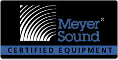 Meyer Sound Certified Equipment